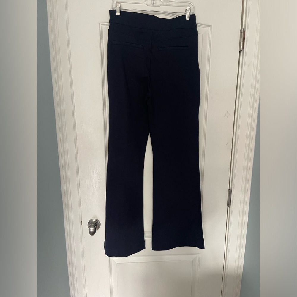 Bestselling SPANX ponte pants. Midnight. Size L.